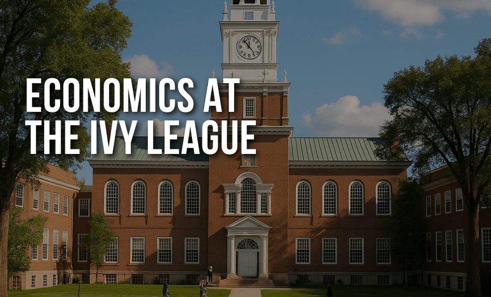 ECONOMICS ADMISSIONS AT IVY LEAGUE UNIVERSITIES
