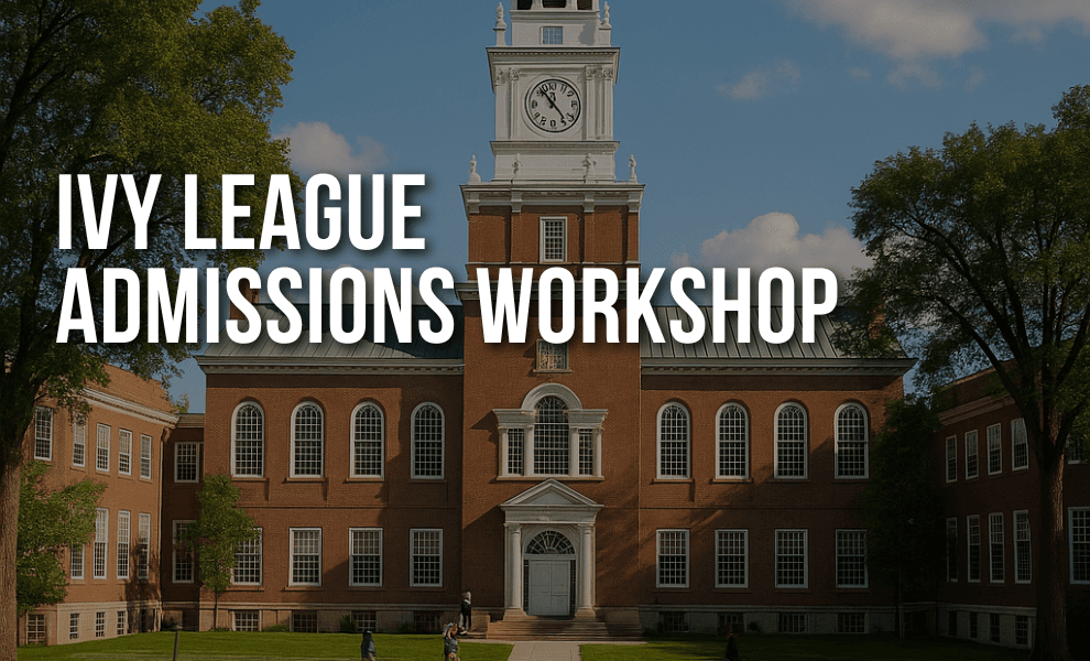IVY ADMISSIONS WORKSHOP