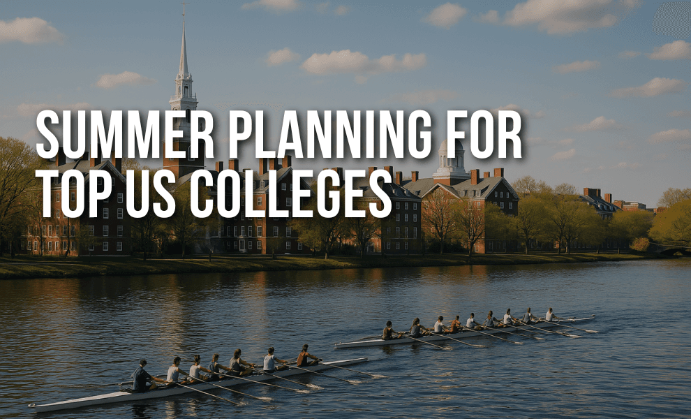 SUMMER PLANNING FOR US TOP COLLEGES