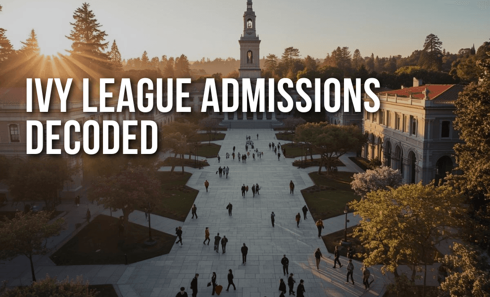 IVY LEAGUE ADMISSIONS DECODED 