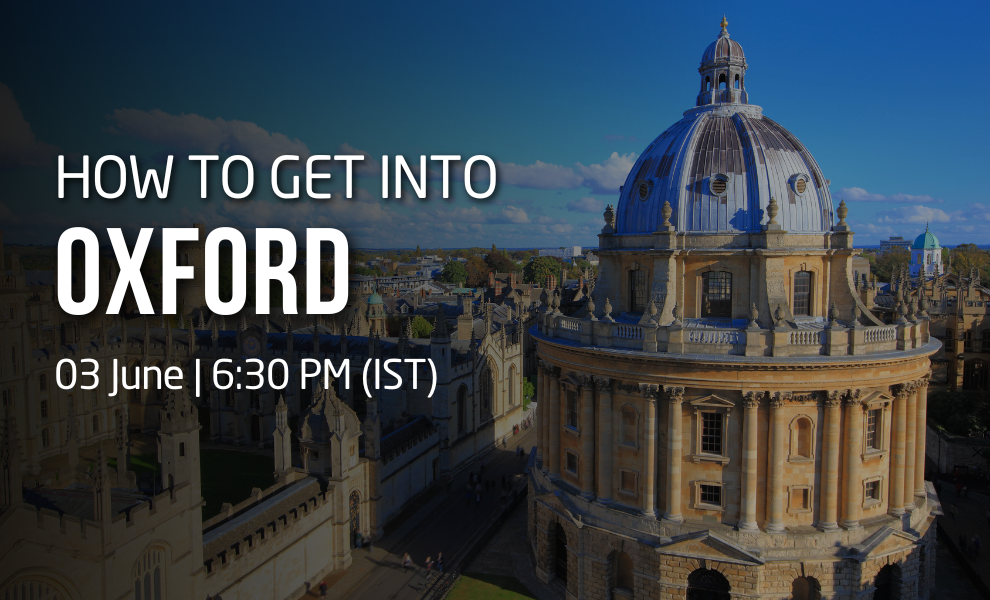 HOW TO GET INTO OXFORD