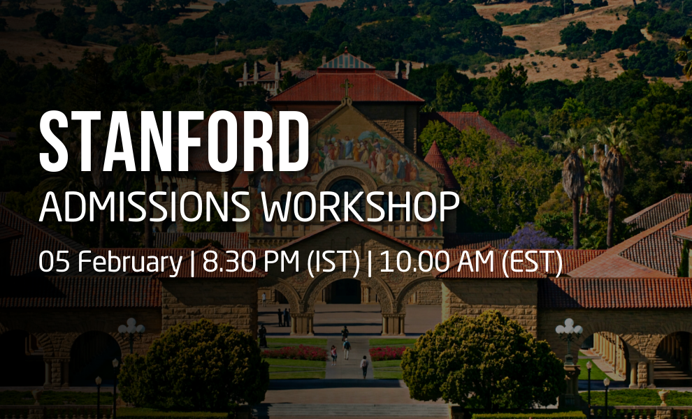 Stanford Admissions Workshop